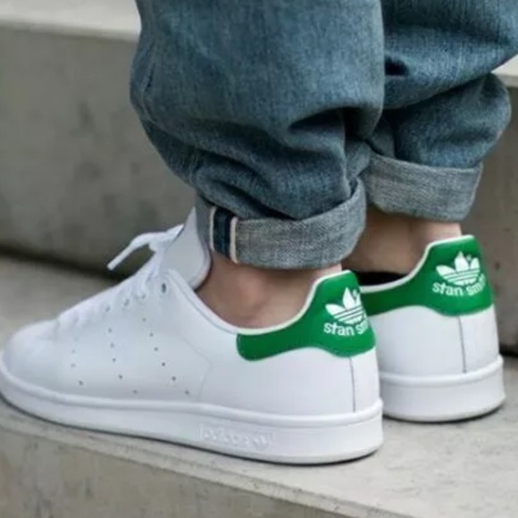 ADIDAS ORIGINALS STAN SMITH | WHITE/GREEN | LIFESTYLE SHOES/Sneakers | NEW/NWT!! - Picture 5 of 13